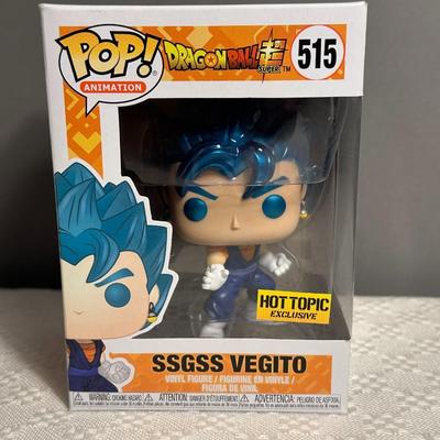 DBZ Funko Pop - SSGSS Vegito #515 - Hot Topic Exclusive