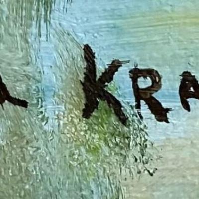 Original Oil Painting By Della Kraabel