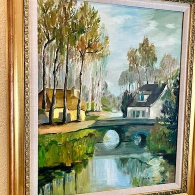 Original Oil Painting By Della Kraabel