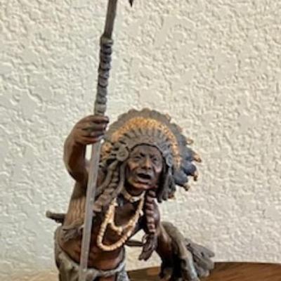C.A. Pardell Legends Pewter & Bronze Sculpture