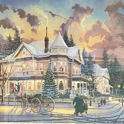 Keith Brown "Christmas At Great Grandpa"s" Print
