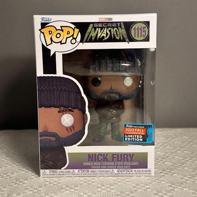 Marvel Funko Pop - Nick Fury #1115 - Funko Exclusive 2022 Limited Edition