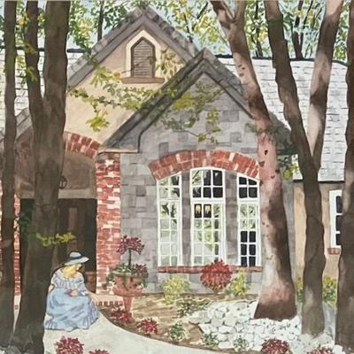 Original Watercolor By Gloria Hyde