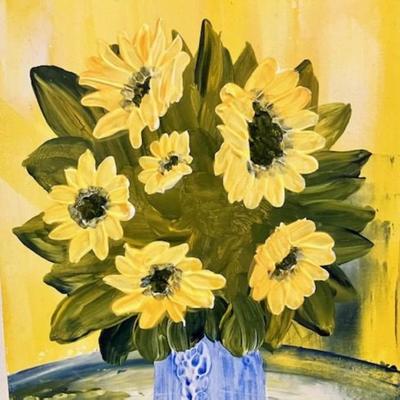 Sunflowers Oil Painting