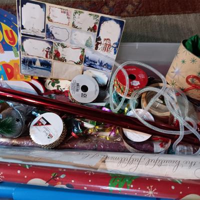 GIFT WRAP, GREETING CARDS, BOWS, TISSUE PAPER, GIFT BAGS AND MORE