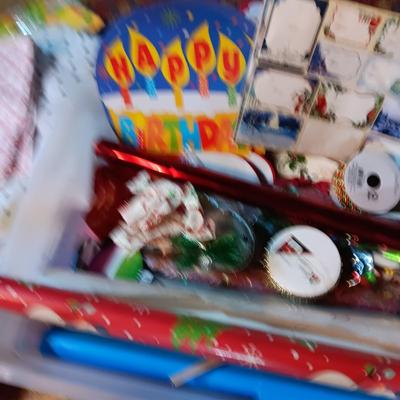 GIFT WRAP, GREETING CARDS, BOWS, TISSUE PAPER, GIFT BAGS AND MORE