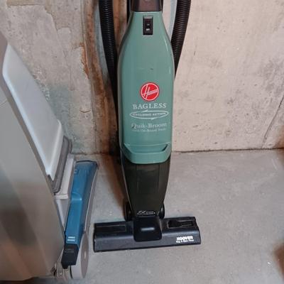 HOOVER CARPET CLEANER AND HOOVER QUIK BROOM