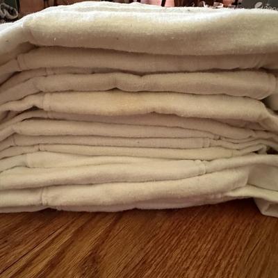 16 Vintage Cloth Baby Diapers