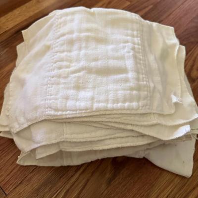 16 Vintage Cloth Baby Diapers