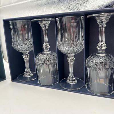 VTG Cristal d’Arques Longchamp Wine Glasses (14)