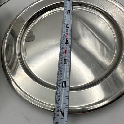 Vintage Excello Three Bears Baby Food Warmer, Porcelain with Chrome Exterior