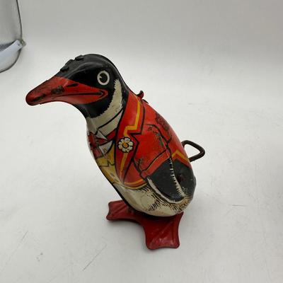 Vintage Tin Litho Wind up Toys by J Chein & Co