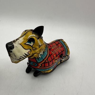 Vintage Tin Litho Wind up Toys by J Chein & Co