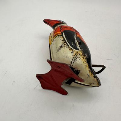 Vintage Tin Litho Wind up Toys by J Chein & Co