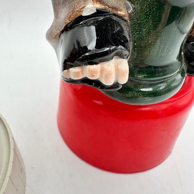 Vintage Hobo Clowns Ceramic Decanter Music Bottle Boxes