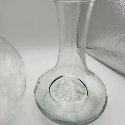 VTG Decanter Lot, Pyrex Weico Carafe, Wine Aerator, Oil Decanter