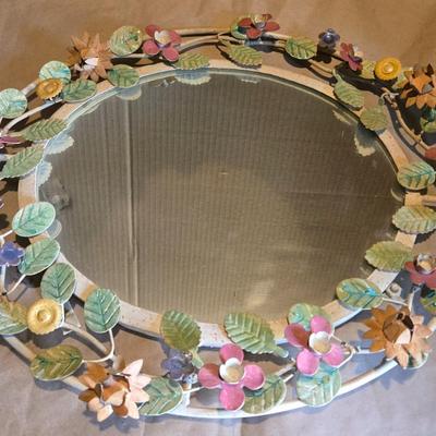 Beautiful Floral Wall Mirror
