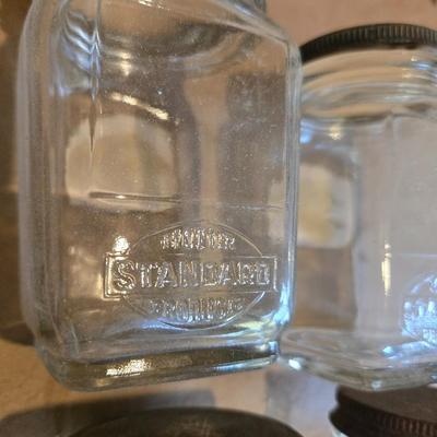 Vintage Standard Oil Jars