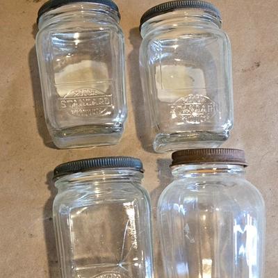 Vintage Standard Oil Jars