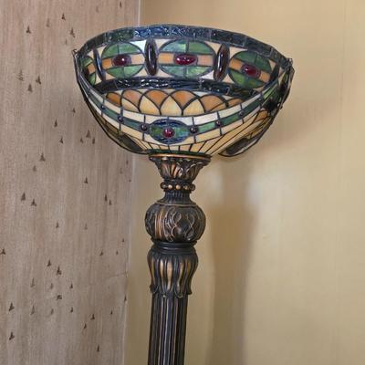 Stained Glass Look Floor Lamp