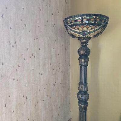 Stained Glass Look Floor Lamp