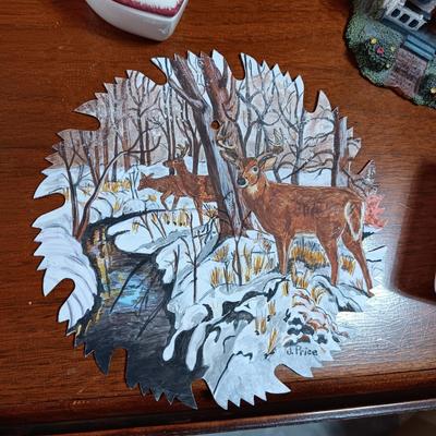 MISC KNICK KNACKS AND PLATE HOLDERS