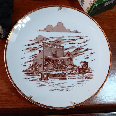 MISC KNICK KNACKS AND PLATE HOLDERS