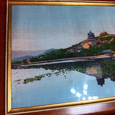 4 ÜBER 85 JAHRE BILDER-BINGOLD FRAMED PICTURES W/PHOTO OF PICTURES HANGING ON THE WALL IN BACKGROUND