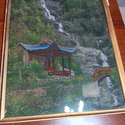 2 ÜBER 85 JAHRE BILDER-BINGOLD FRAMED PICTURES W/PHOTO OF PICTURES HANGING ON THE WALL IN BACKGROUND