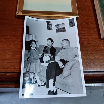 2 ÜBER 85 JAHRE BILDER-BINGOLD FRAMED PICTURES W/PHOTO OF PICTURES HANGING ON THE WALL IN BACKGROUND
