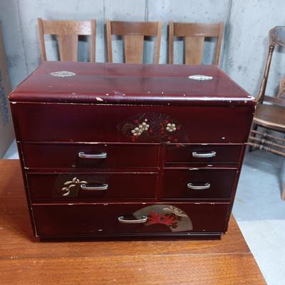 2 DRESSER TOP JEWELRY BOXES