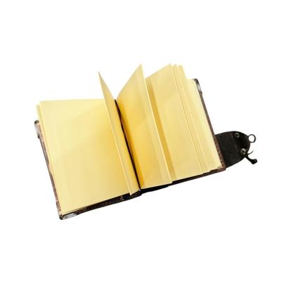 Handcrafted Leather Journal Notebook – Tree of Life Design, Unlined Blank Pages, 4x5" Travel Diary Gift