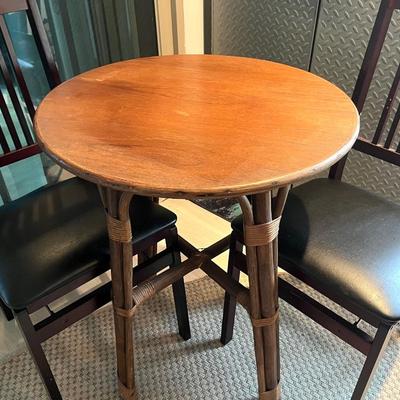 Table & Folding Chairs