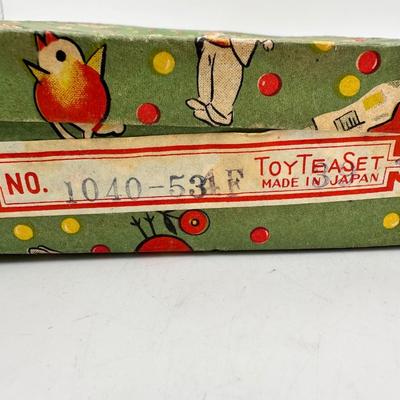 1940’s Nippon Lusterware Dollhouse Tea Set in Original Box
