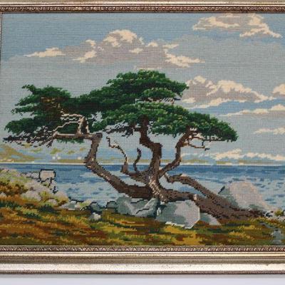 The Lone Cypress by Gigi '76 (Needle Point)