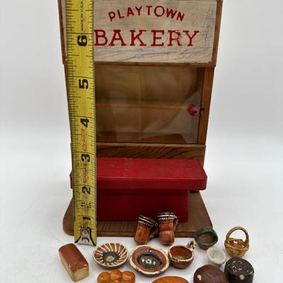 1940’s Playtown Bakery with Original Bakery Items