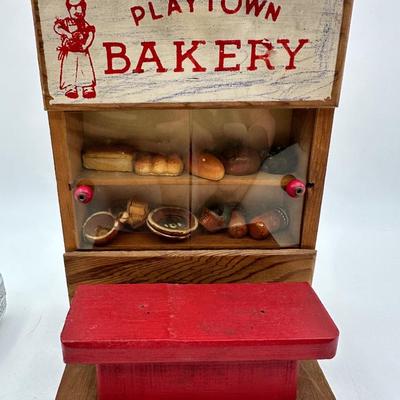 1940’s Playtown Bakery with Original Bakery Items