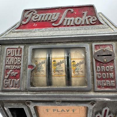 COLLECTIBLE! 1930’s Groetchen Penny Smoke Trade Simulator
