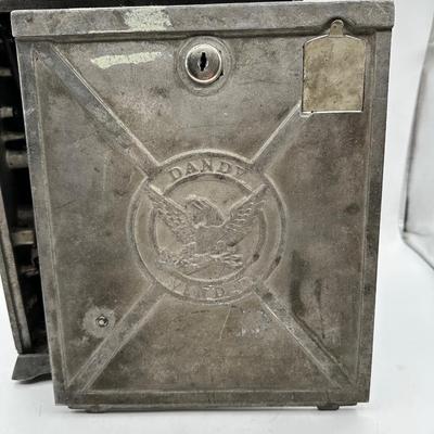 Sale Photo Thumbnail #32: One penny for a chance to win a pack of cigarettes or dispense a piece of gum! Untested and the back is included but it doesn’t stay closed
