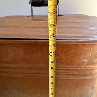 Antique Cream City Copper Boiler Tub