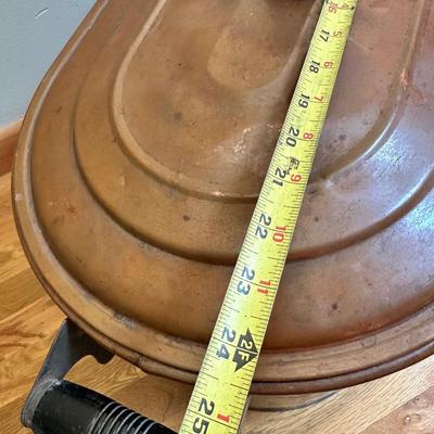 Antique Cream City Copper Boiler Tub