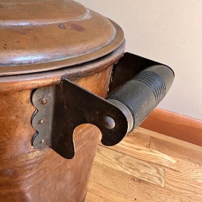 Antique Cream City Copper Boiler Tub