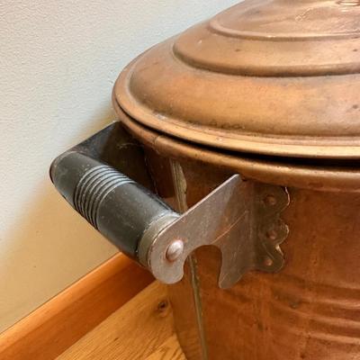 Antique Cream City Copper Boiler Tub