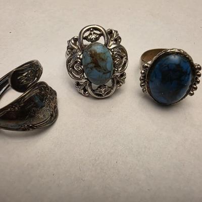 Silver Tone Rings