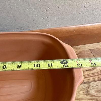 Vintage Red Clay Lidded Roaster