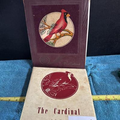 Vintage Nortonville Cardinal Yearbooks