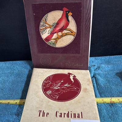 Vintage Nortonville Cardinal Yearbooks