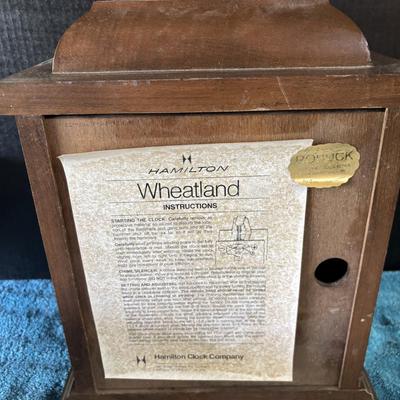 Hamilton Wheatland Mantel Clock