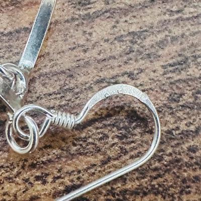 Freshwater Pearl Sterling Dangle Earrings