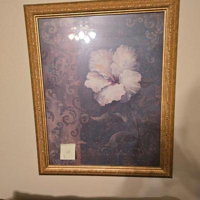 Pair of Floral Pictures
